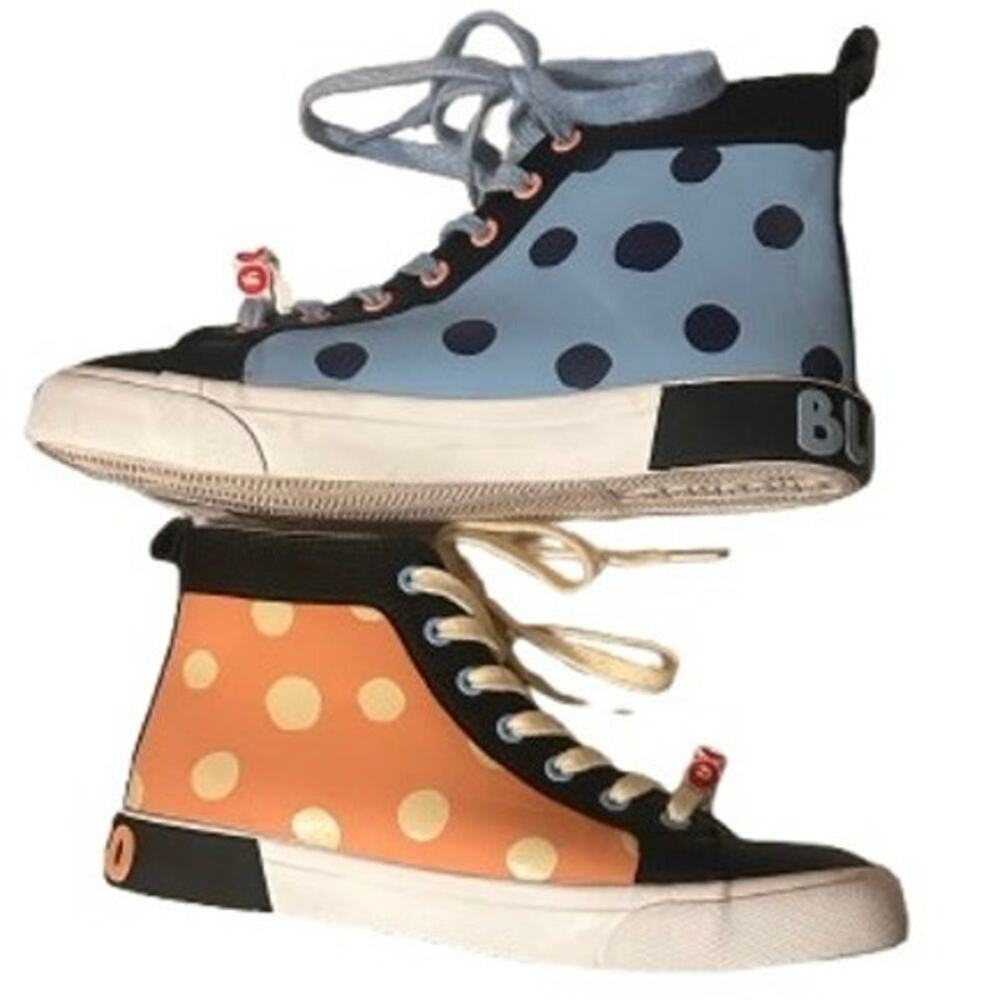 Men’s Bluey & Bingo Figural Hi-Top Sneakers - Size 8 - Picture 4 of 7